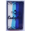 Dolphin Dive One Stroke (25g) von Global Colours Dunkelblau, Ultrablau, Babyblau, Weiß.