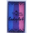 Bi Flag One Stroke (25 g) Global die LGBTQIA+-Flagge Fresh Blue, Purple und Candy Pink.