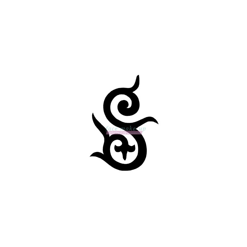 Schablone fü Temporäre Tattoo - Dekoratif