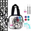 Biologisch abbaubares Glitzertattoo-Kit Osternest glitzerndes Tattoo-Set Ostern 