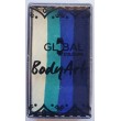 Global Ice Castle Fun One Stroke 25g, Bleu foncé, Bleu ultra, Sarcelle, Blanc. 