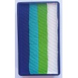 Miss Mermaid One Stroke (25g.) de Global Colours, Dunkelblau, Teal, Lime Green, Weiß. 