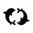 22900 Dauphins duo petit