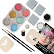 Wasserbasiertes Make-up, entwickelt für Gesichts- und Körper-Make-up - A6 Grimas Palette