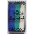 Global Seaside Fun Stroke 25g, Ultra Blue, Teal, White.