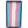 Trans Flag One Stroke (25 g) Global, die LGBTQIA+ Flagge. Baby Blue, Candy Pink und White.