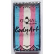 Trans Flag One Stroke (25 g) Global, die LGBTQIA+ Flagge. Baby Blue, Candy Pink und White.