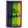 Snake Skin One Stroke (25 g) Global, Noir, Vert foncé, Vert citron, Jaune.