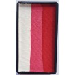 Ruby Rose One Stroke (25g) von Global Colours, Rouge, Rose, Blanc.