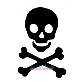 51100 Squelette danger