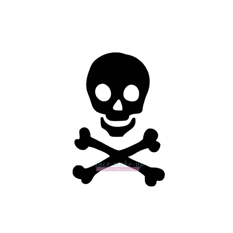 51100 Squelette danger