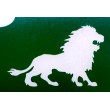 Lion - pochoir ECO- vert autocollant pour tatouages éphémères