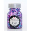 Glitzergel mit Aloe Vera, Pixie Paint \"Fifi Royale\" Eine holografische Farbmischung aus Violett, Blau und Rosa, die mit einem 