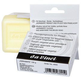 Savon vegetal pour pinceaux Da Vinci 100gr.