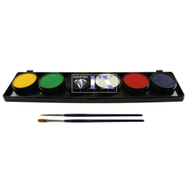 Wasserschminkpalette für Make-up DFX - 6 Farben Essentiel