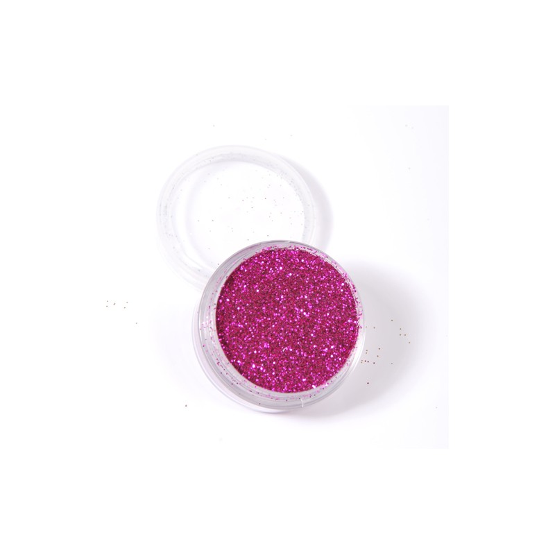 Paillettes pour tattoo et maquillages - Rose pink - 5ml