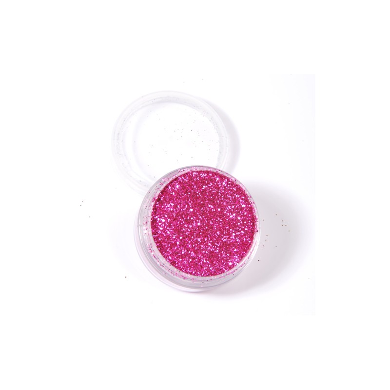Pailletten für Tattoos und Schminke - Rosa fiesta - 5ml