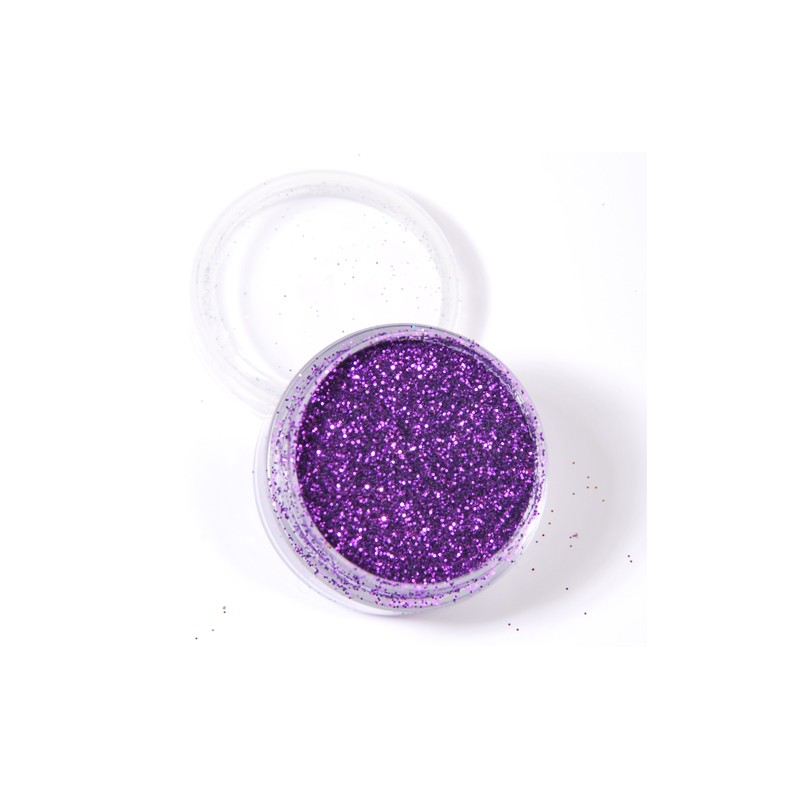 Paillettes pour tattoo et maquillages - Violet - 5ml 