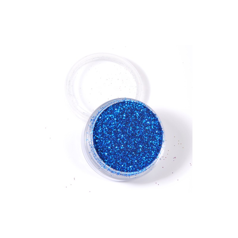 Paillettes pour tattoo et maquillages - Bleu - 5ml