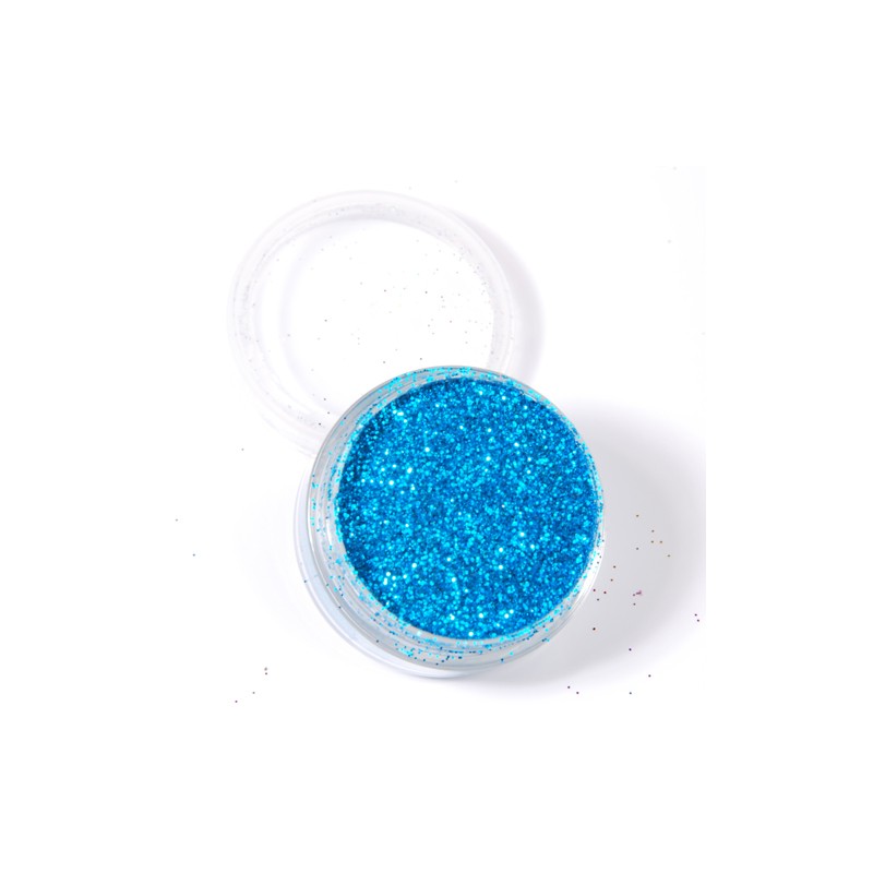 Paillettes pour tattoo et maquillages - Turquoise - 5ml