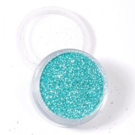 Paillettes pour tattoo et maquillages - Bleu eau - 5ml