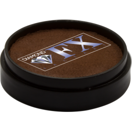 Fard à eau pour maquillage enfants et adultes DFX Light Brown essentiel 10gr. Recharge Palette 