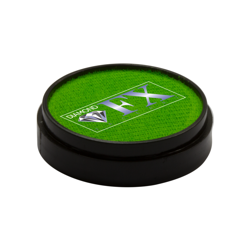 Fard à eau pour maquillage enfants et adultes DFX light green essentiel 10gr. Recharge Palette 
