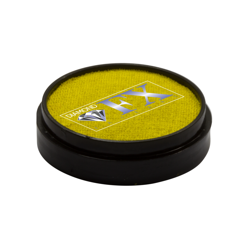 DFX Brillante Farbe - Yellow metallisch 10gr. Recharge Palette 