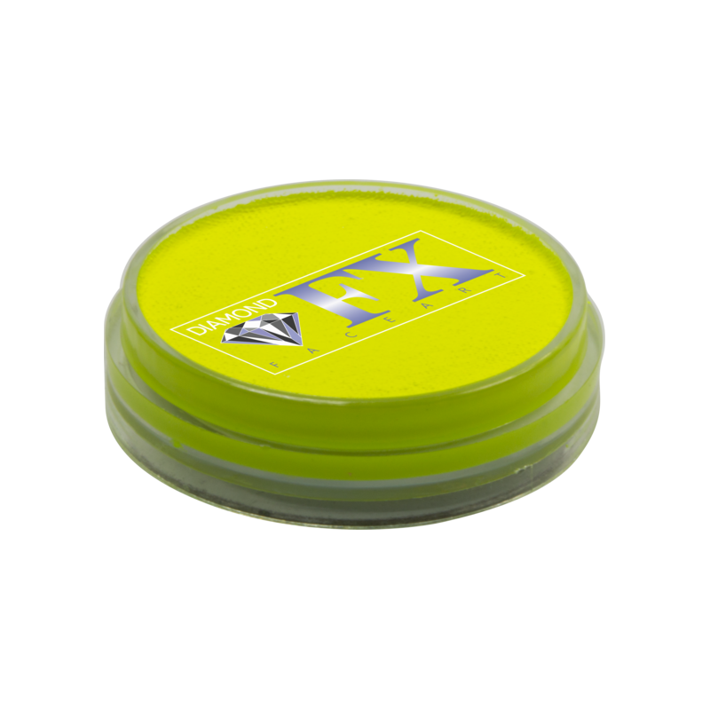 Fard à eau pour Maquillage enfant - DFX neon yellow 10gr. Recharge Palette