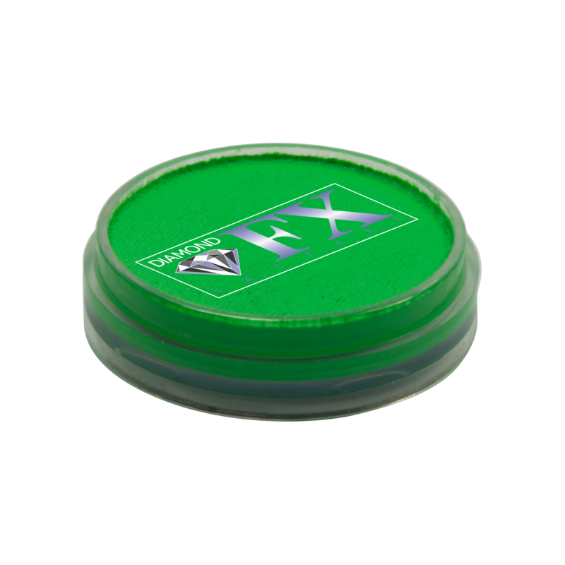 Wasserschminke für Kinderschminken - DFX neon green 10gr. Recharge Palette