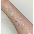 Glitzergel mit Aloe Vera, Pixie Paint \"Xanadu\" silberner Hologramm-Glitter