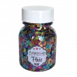 Glitzergel mit Aloe Vera,, Pixie Paint \"Tropical Whimsy\" Farbe von Pink, Orange, Limonengrün und Türkis.