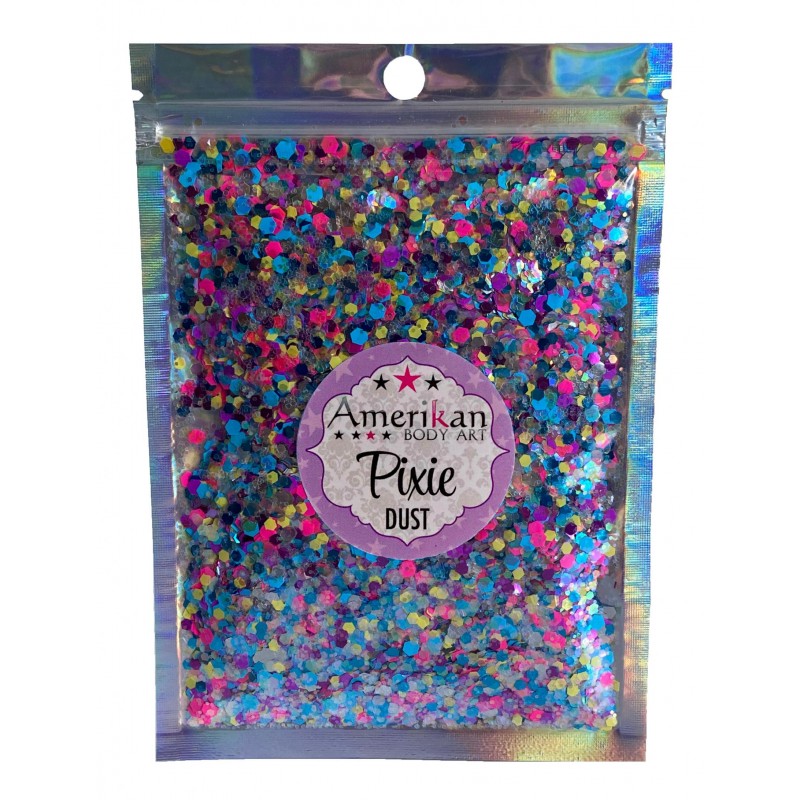 Trockene Glitzermischung Pixie Dust \"Happy\"