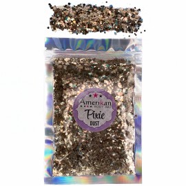 Trockene Glitzermischung Pixie Dust \"Lucky Star\"