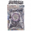 Trockene Glitzermischung Pixie Dust \"Xanadu\" silberner Hologramm-Glitter