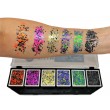 Eine 8g-Nachfüllpackung für die VIVID Baume Glitter Palette - Dragonfly 