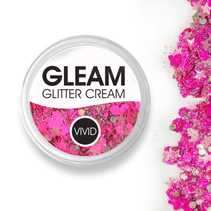 Baume / Crème pailletée VIVID en pot de 10g - Watermelon