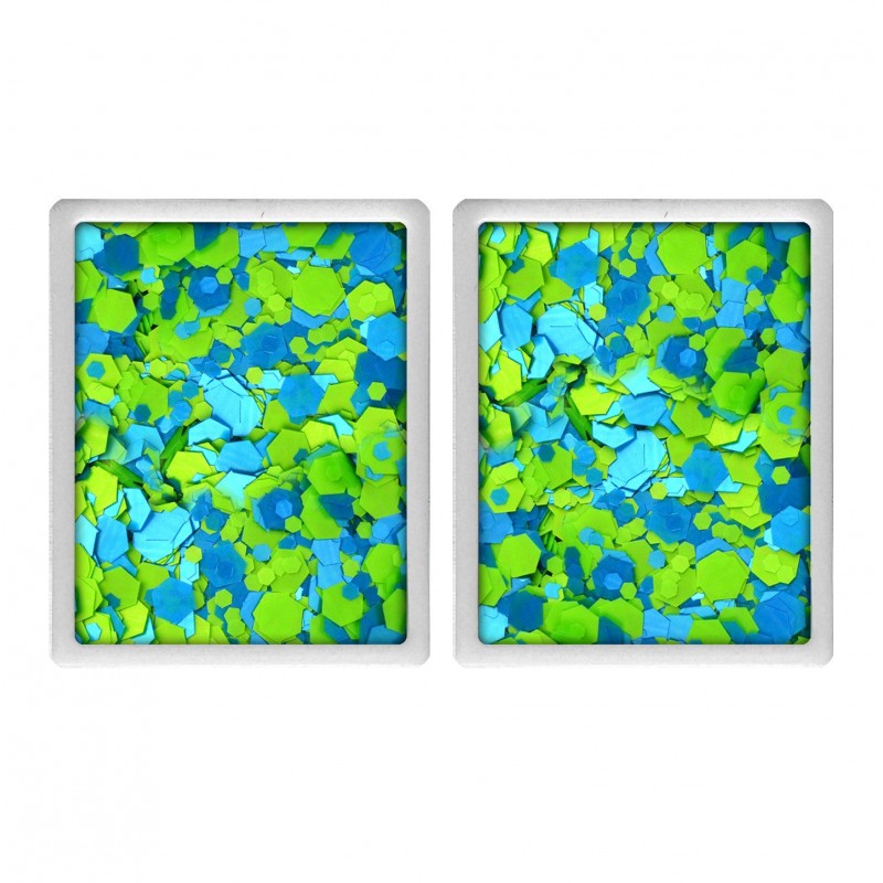 Une recharge de 8g. pour palette VIVID Baume pailletée - Nu-Ocean 