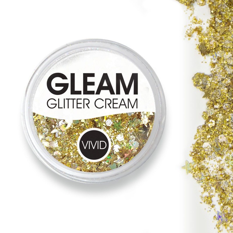 VIVID Glitzerbalsam in einem 10g-Tiegel - Gold Dust