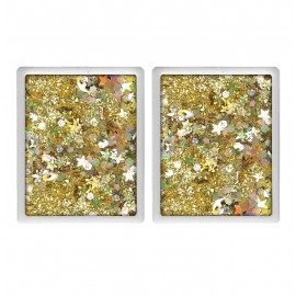 Une recharge de 8g. pour palette VIVID Baume pailletée - Gold Dust 