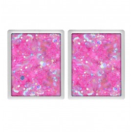 Une recharge de 8g. pour palette VIVID Baume pailletée - Princess Pink 