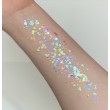 Trockene Glitzermischung \"True Colors\" weißer Hologramm-Glitter