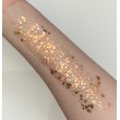 Trockene Glitzermischung Pixie Dust \"Walk like an Egyptian\" kupferfarbener Glitter