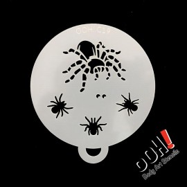 Pochoir pour maquillage Tarantule - Ooh Stencils - Flip