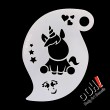 Schmink Schablone Baby Einhorn - Ooh Stencil - Strorm