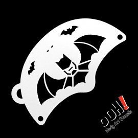 Schmink Schablone Bat Hero - Ooh Stencil - Masks
