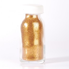 Paillettes pour tattoo et maquillages - Or royal - 10ml