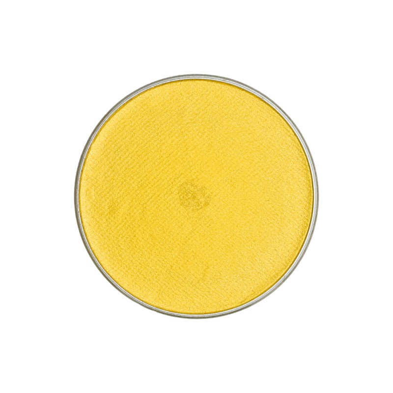 Fards à l\'eau Superstar Interferenz yellow shimmer - Jaune brillant - scintillant /132 - Maquillages enfants/adultes