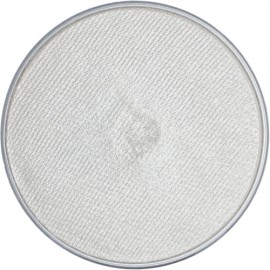 Wasserschminke Superstar Silver white shimmer - Glänzendes Silberweiß /140 - Wasserschminke für Gesicht, Körper