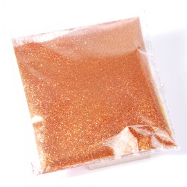 Paillettes pour tattoo et maquillages - Orange élec.120 - 50g